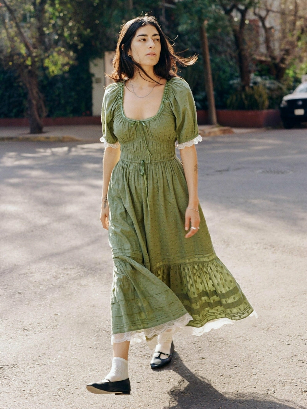 NWT Christy Dawn The Brynne Dress In "Moss", Size XL
